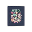 Dino Diner - Canvas Wraps Canvas Wraps RIPT Apparel 8x10 / Navy
