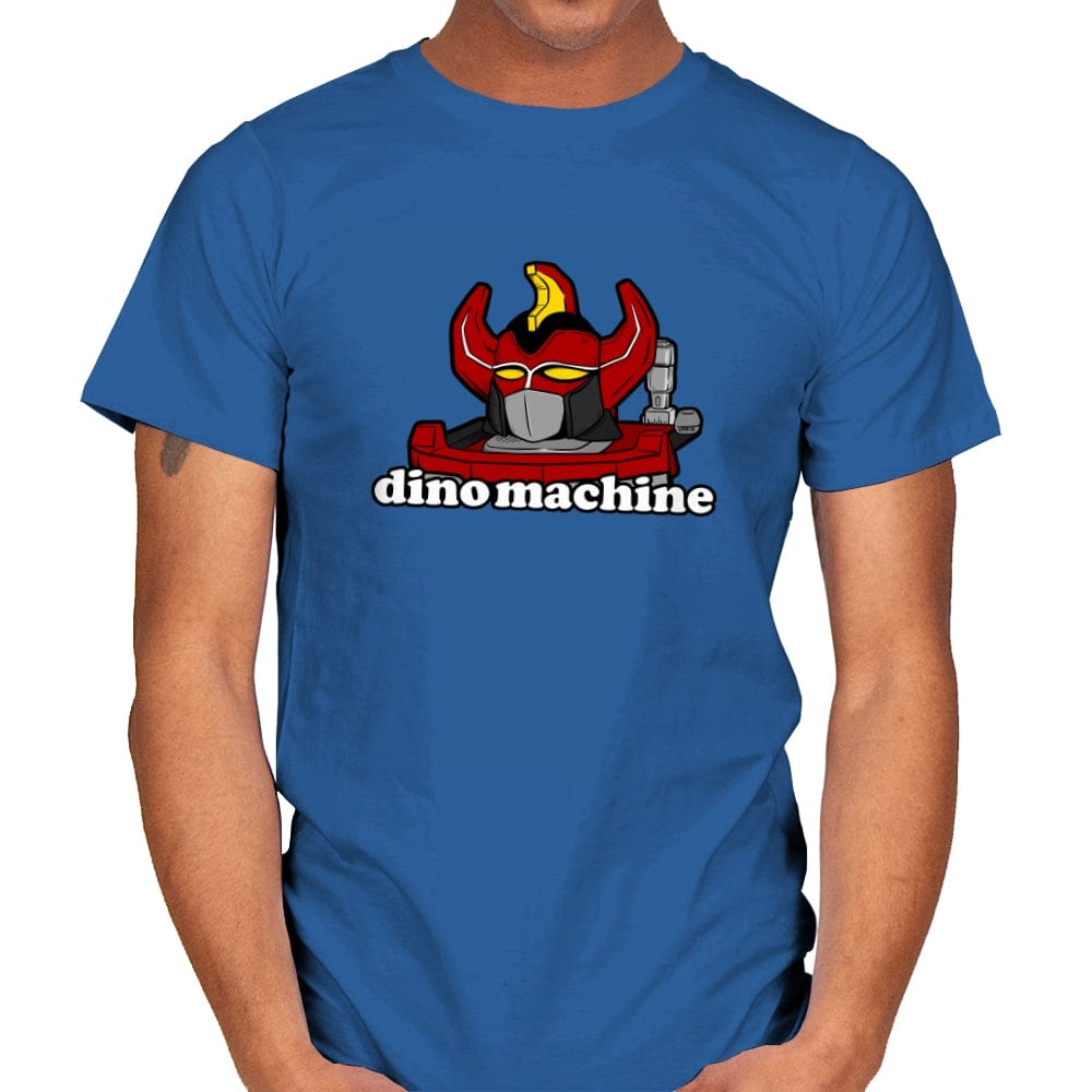 Dino Machine - Mens T-Shirts RIPT Apparel Small / Royal