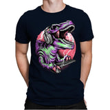 Dino Rage - Mens Premium T-Shirts RIPT Apparel Small / Midnight Navy