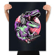 Dino Rage - Prints Posters RIPT Apparel 18x24 / Black
