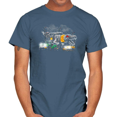 Dinobot Park Exclusive - Mens T-Shirts RIPT Apparel Small / Indigo Blue