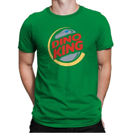 DinoKing Exclusive - Shirtformers - Mens Premium T-Shirts RIPT Apparel Small / Kelly Green
