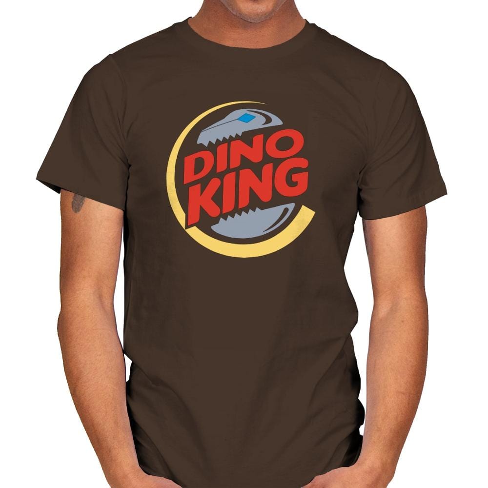 DinoKing Exclusive - Shirtformers - Mens T-Shirts RIPT Apparel Small / Dark Chocolate