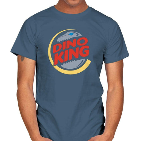 DinoKing Exclusive - Shirtformers - Mens T-Shirts RIPT Apparel Small / Indigo Blue
