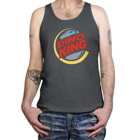 DinoKing Exclusive - Shirtformers - Tanktop Tanktop RIPT Apparel X-Small / Asphalt