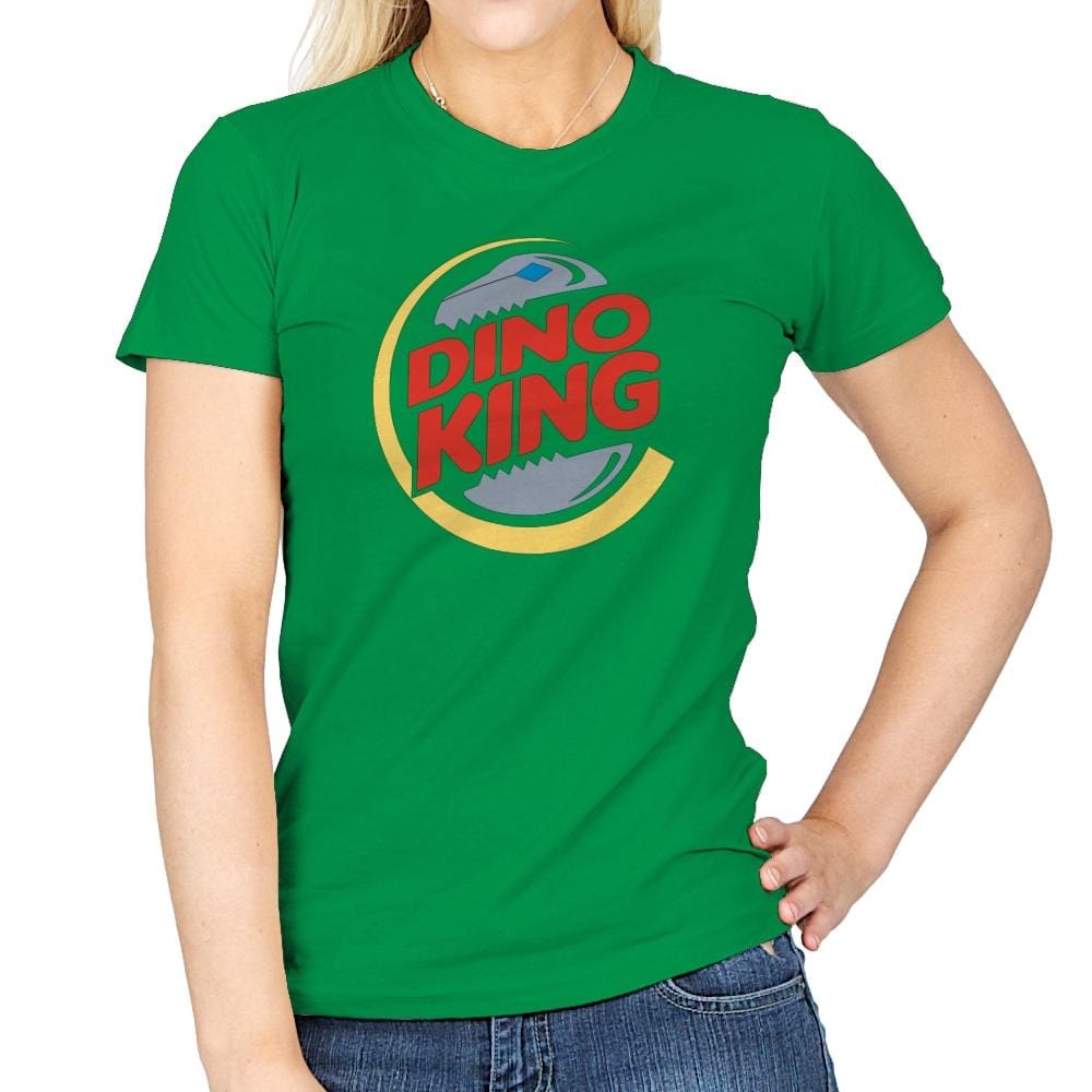 DinoKing Exclusive - Shirtformers - Womens T-Shirts RIPT Apparel Small / Irish Green