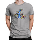 Dinopets Exclusive - Mens Premium T-Shirts RIPT Apparel Small / Light Grey