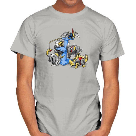 Dinopets Exclusive - Mens T-Shirts RIPT Apparel Small / Ice Grey