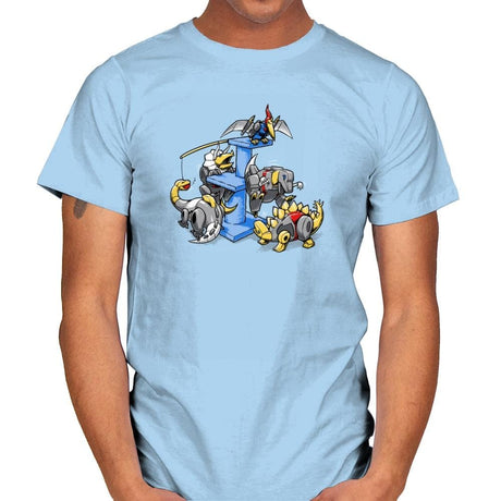 Dinopets Exclusive - Mens T-Shirts RIPT Apparel Small / Light Blue