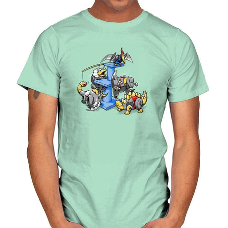 Dinopets Exclusive - Mens T-Shirts RIPT Apparel Small / Mint Green