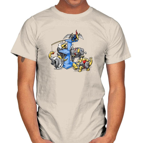 Dinopets Exclusive - Mens T-Shirts RIPT Apparel Small / Natural