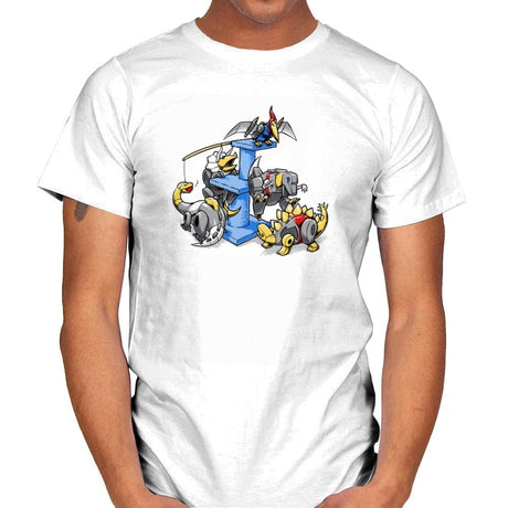 Dinopets Exclusive - Mens T-Shirts RIPT Apparel Small / White