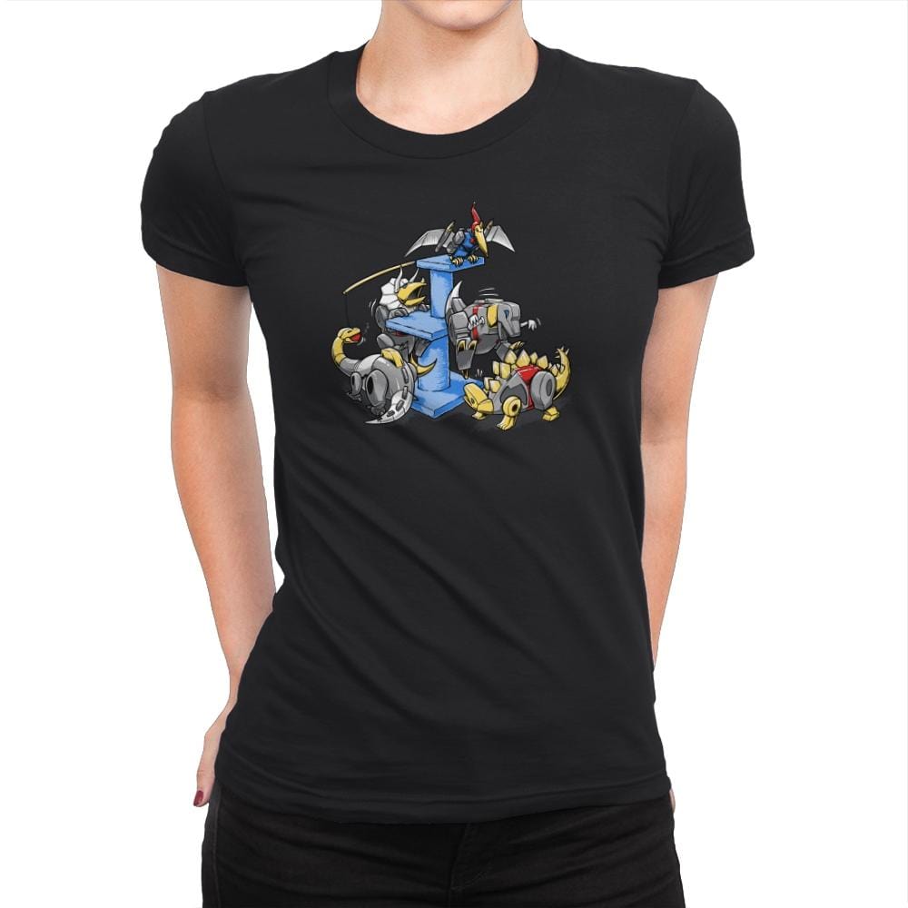 Dinopets Exclusive - Womens Premium T-Shirts RIPT Apparel Small / Black
