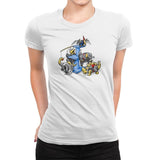 Dinopets Exclusive - Womens Premium T-Shirts RIPT Apparel Small / White