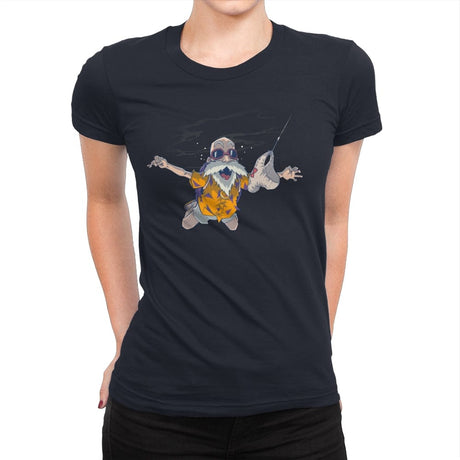 Dirtymind - Womens Premium T-Shirts RIPT Apparel Small / Midnight Navy