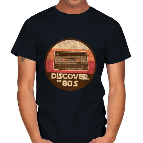 Discover the 80's - Mens T-Shirts RIPT Apparel Small / Black