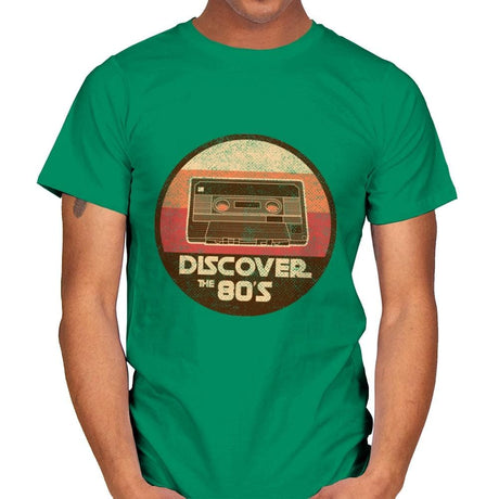 Discover the 80's - Mens T-Shirts RIPT Apparel Small / Kelly