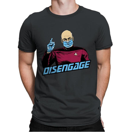 Disengage - Mens Premium T-Shirts RIPT Apparel Small / Heavy Metal