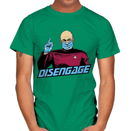 Disengage - Mens T-Shirts RIPT Apparel Small / Kelly