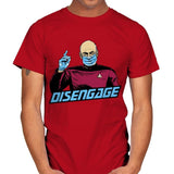 Disengage - Mens T-Shirts RIPT Apparel Small / Red