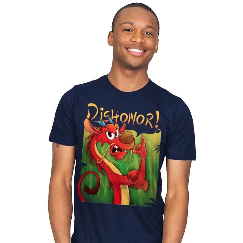 Dishonor! - Mens T-Shirts RIPT Apparel Small / Navy