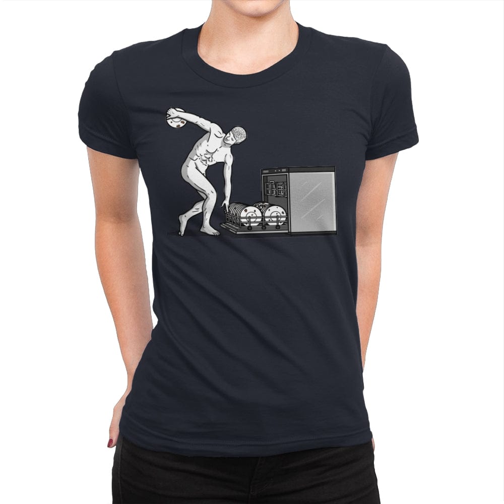 Dishwasholus! - Womens Premium T-Shirts RIPT Apparel Small / Midnight Navy