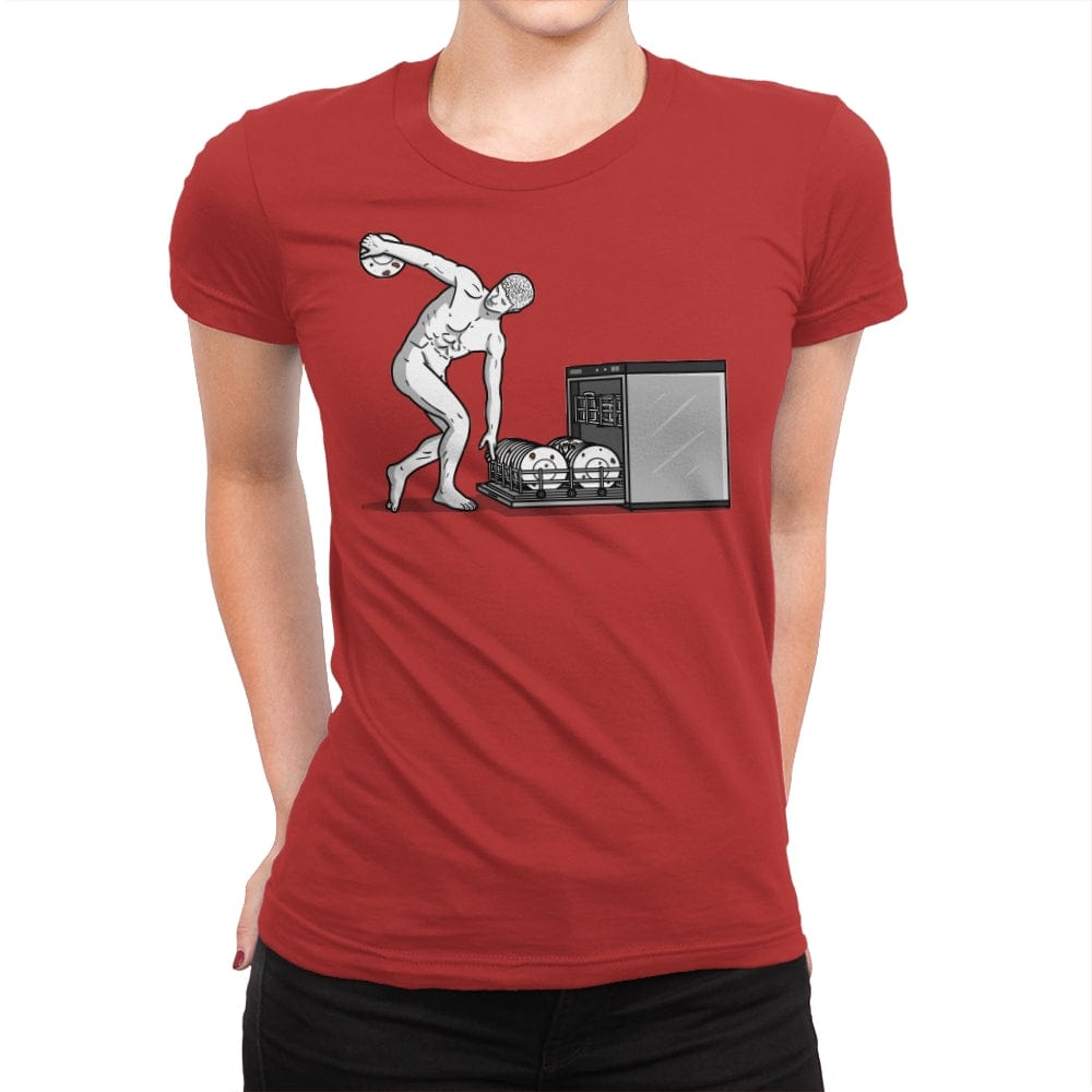 Dishwasholus! - Womens Premium T-Shirts RIPT Apparel Small / Red