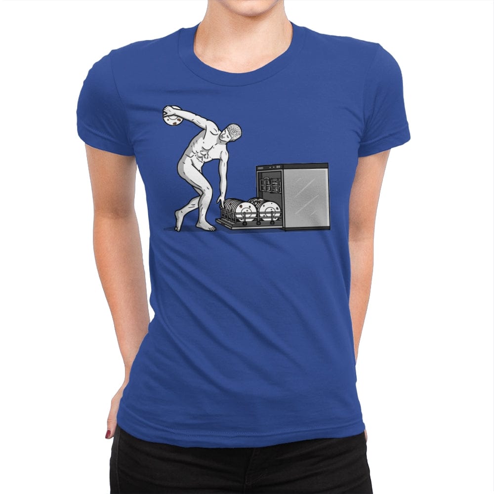 Dishwasholus! - Womens Premium T-Shirts RIPT Apparel Small / Royal