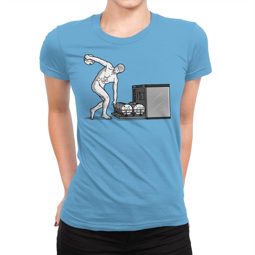Dishwasholus! - Womens Premium T-Shirts RIPT Apparel Small / Turquoise