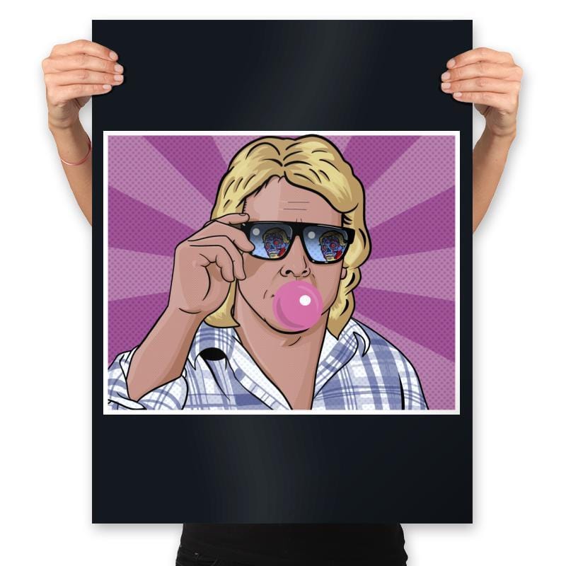 Disobey Pop Art - Prints Posters RIPT Apparel 18x24 / Black