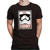 Disobey the Order - Best Seller - Mens Premium T-Shirts RIPT Apparel Small / Dark Chocolate