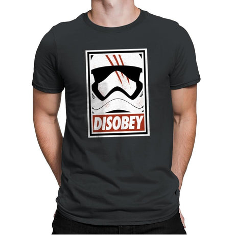 Disobey the Order - Best Seller - Mens Premium T-Shirts RIPT Apparel Small / Heavy Metal