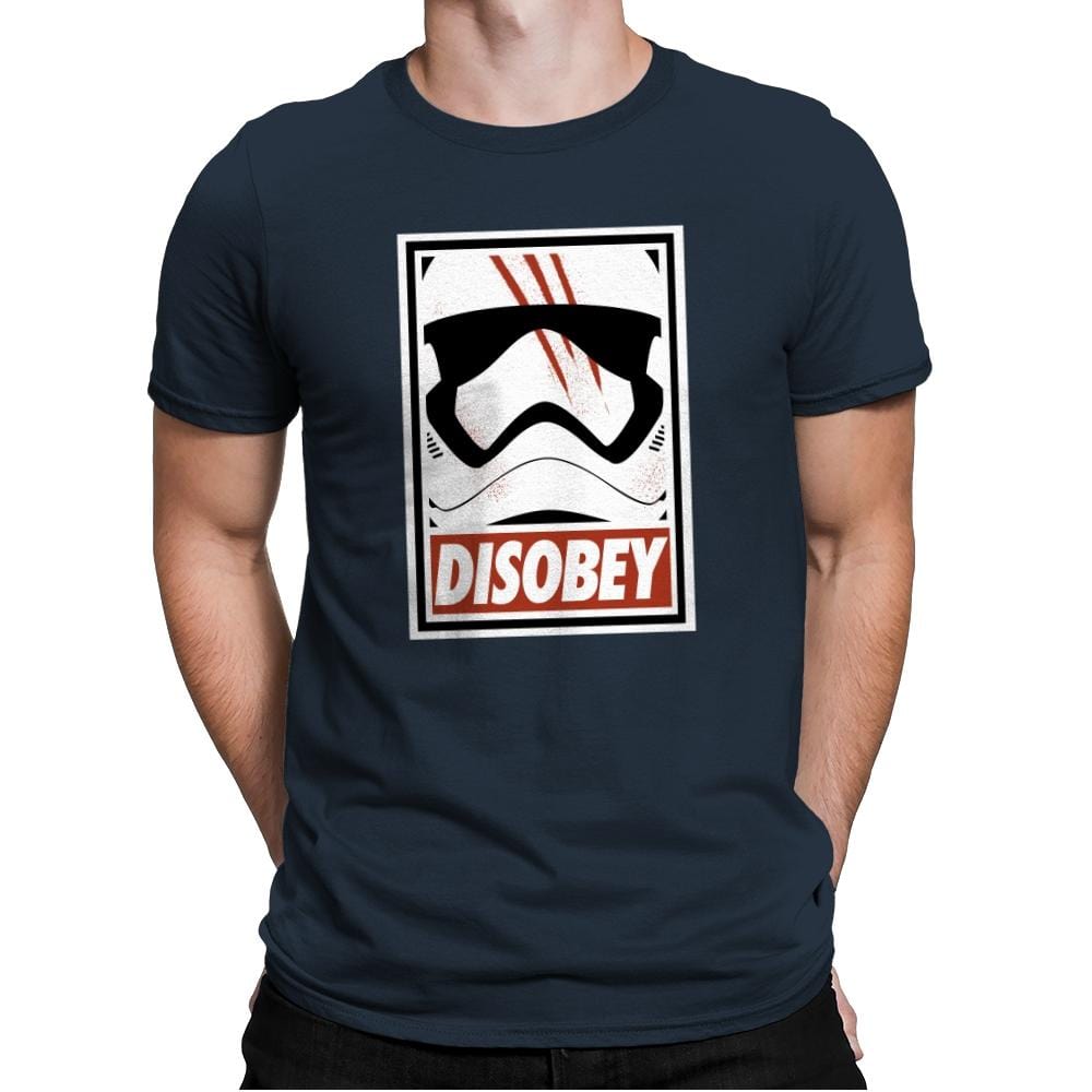 Disobey the Order - Best Seller - Mens Premium T-Shirts RIPT Apparel Small / Indigo