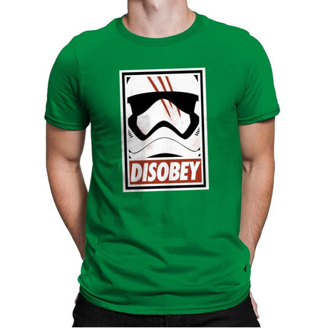 Disobey the Order - Best Seller - Mens Premium T-Shirts RIPT Apparel Small / Kelly Green