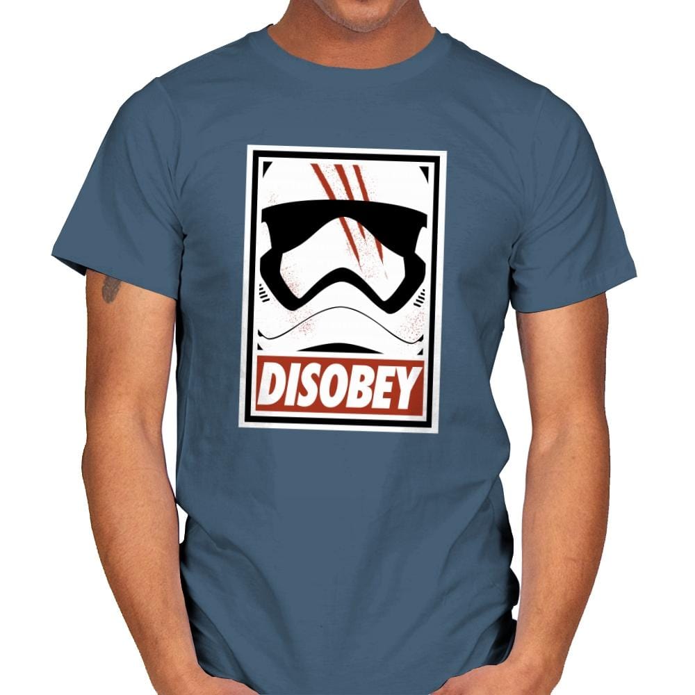 Disobey the Order - Best Seller - Mens T-Shirts RIPT Apparel Small / Indigo Blue