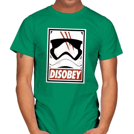 Disobey the Order - Best Seller - Mens T-Shirts RIPT Apparel Small / Kelly Green