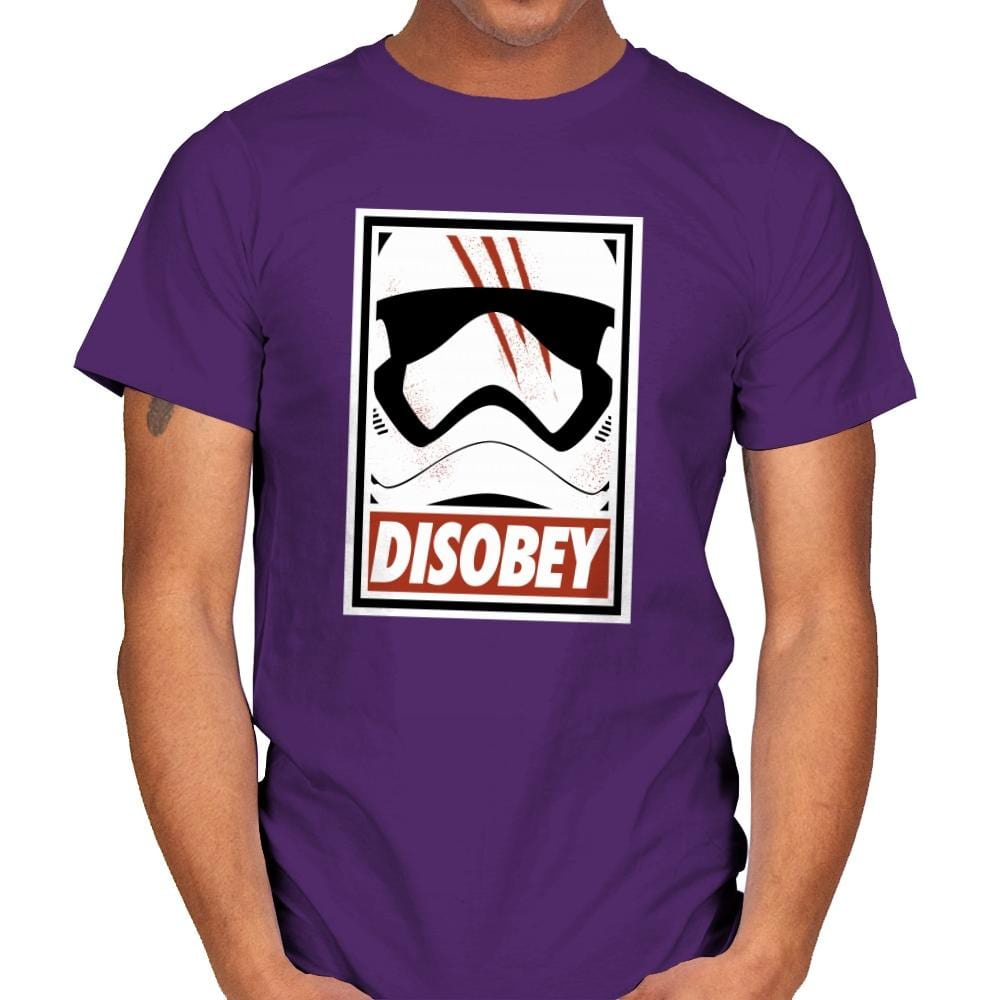 Disobey the Order - Best Seller - Mens T-Shirts RIPT Apparel Small / Purple