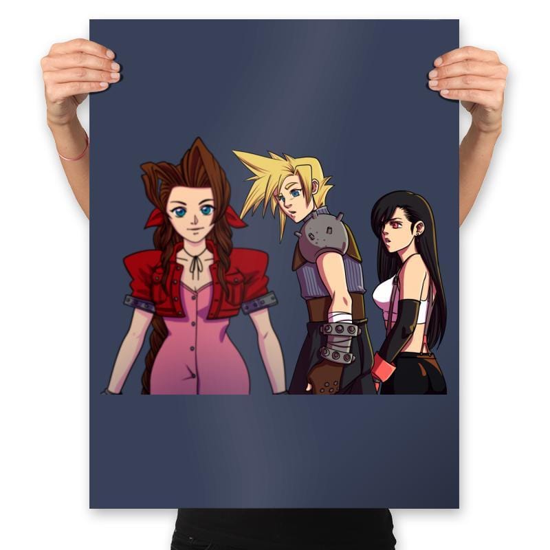 Distracted Cloud - Prints Posters RIPT Apparel 18x24 / Navy