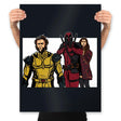 Distracted Deadpool - Prints Posters RIPT Apparel 18x24 / Black