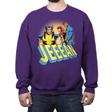 Distracted JEEEAN - Crew Neck Sweatshirt Crew Neck Sweatshirt RIPT Apparel