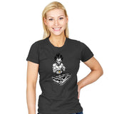 DJ 9000 - Womens T-Shirts RIPT Apparel Small / Charcoal