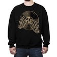 Dj Death - Crew Neck Sweatshirt Crew Neck Sweatshirt RIPT Apparel Small / Black