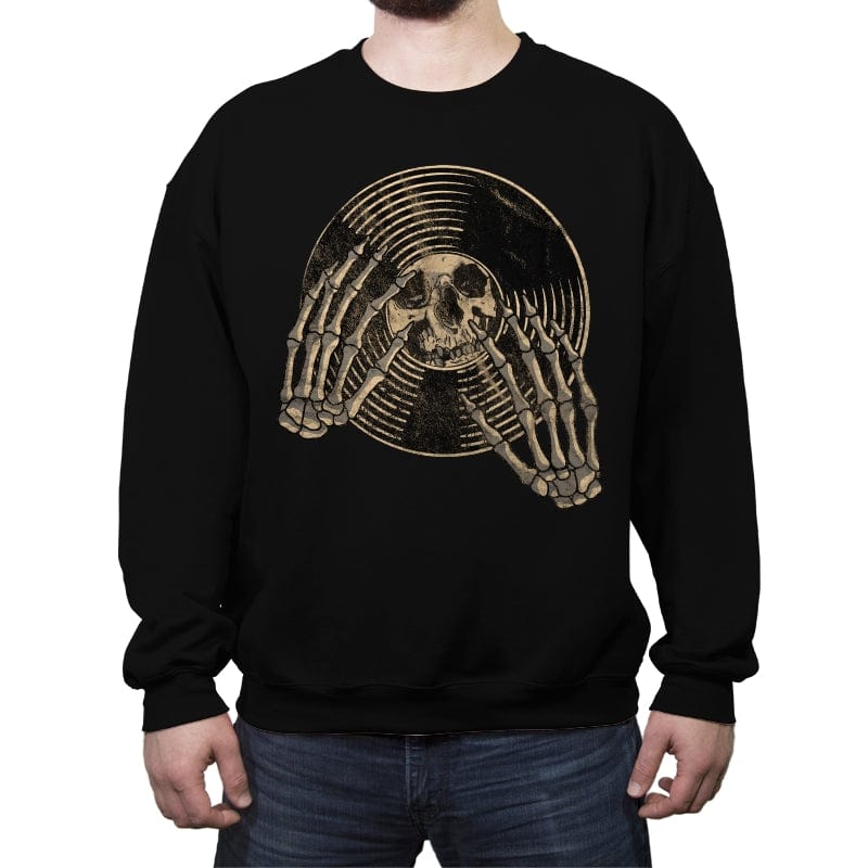 Dj Death - Crew Neck Sweatshirt Crew Neck Sweatshirt RIPT Apparel Small / Black