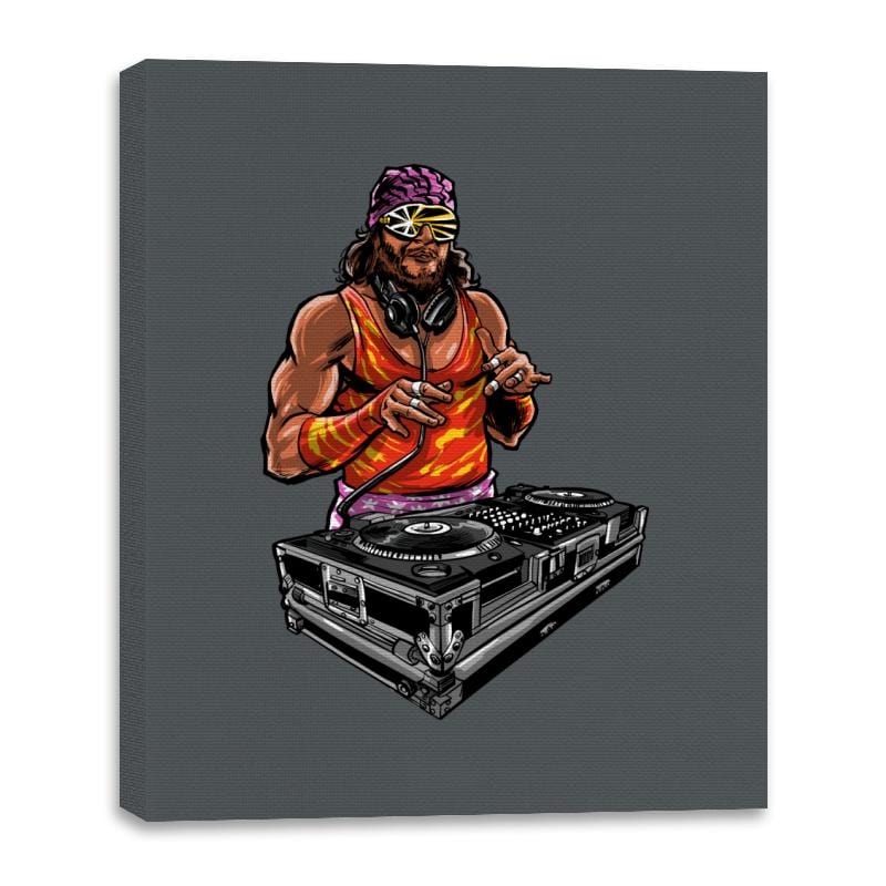 DJ Macho - Canvas Wraps Canvas Wraps RIPT Apparel 16x20 / Charcoal