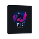 DJ'S The Electronic Series - Canvas Wraps Canvas Wraps RIPT Apparel 11x14 / Black