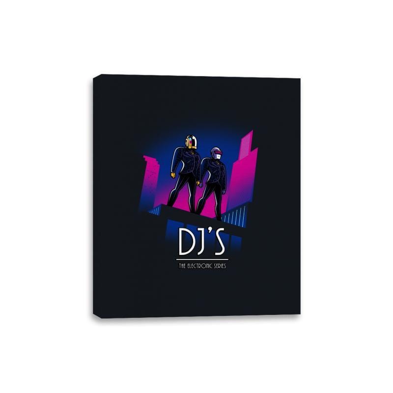 DJ'S The Electronic Series - Canvas Wraps Canvas Wraps RIPT Apparel 8x10 / Black