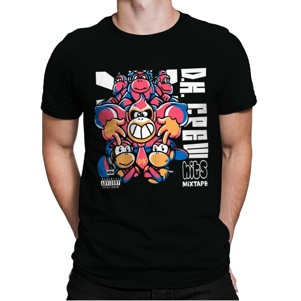DK Crew Mixtape - Mens Premium T-Shirts RIPT Apparel Small / Black
