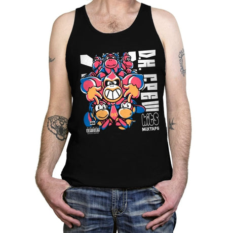 DK Crew Mixtape - Tanktop Tanktop RIPT Apparel X-Small / Black