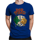 DnD Time - Mens Premium T-Shirts RIPT Apparel Small / Royal