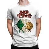 DnD Time - Mens Premium T-Shirts RIPT Apparel Small / White